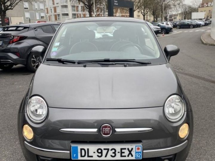 Fiat 500 1.2 8V 69CH LOUNGE Gris C - 10