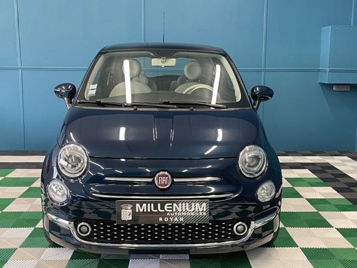 Fiat 500 1.2 8V 69CH LOUNGE Bleu F - 3