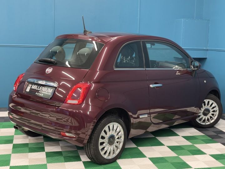 Fiat 500 1.2 8V 69CH LOUNGE Violet - 2