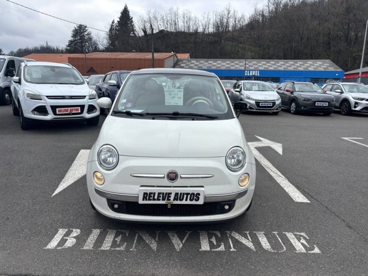 Fiat 500 1.2 8v 69ch Lounge BLANC - 1