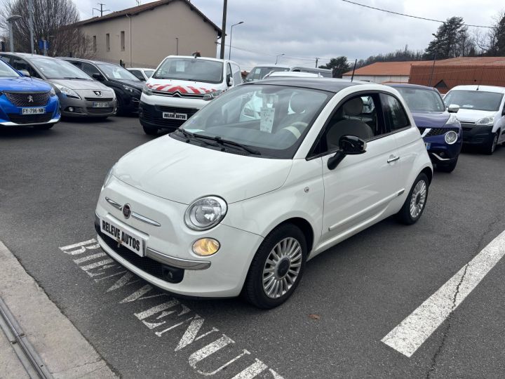 Fiat 500 1.2 8v 69ch Lounge BLANC - 2