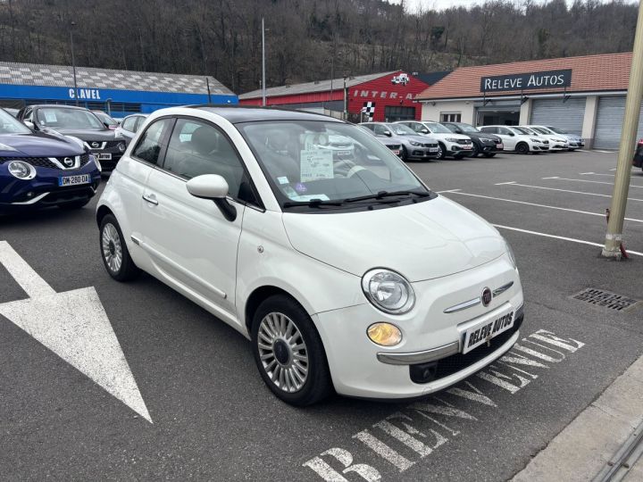 Fiat 500 1.2 8v 69ch Lounge BLANC - 3