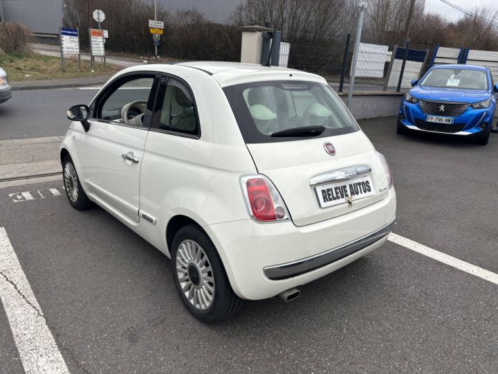 Fiat 500 1.2 8v 69ch Lounge BLANC - 4