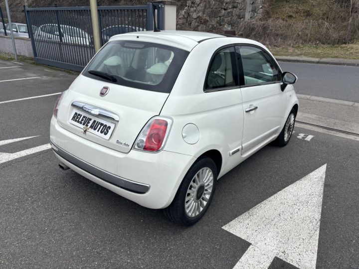 Fiat 500 1.2 8v 69ch Lounge BLANC - 6