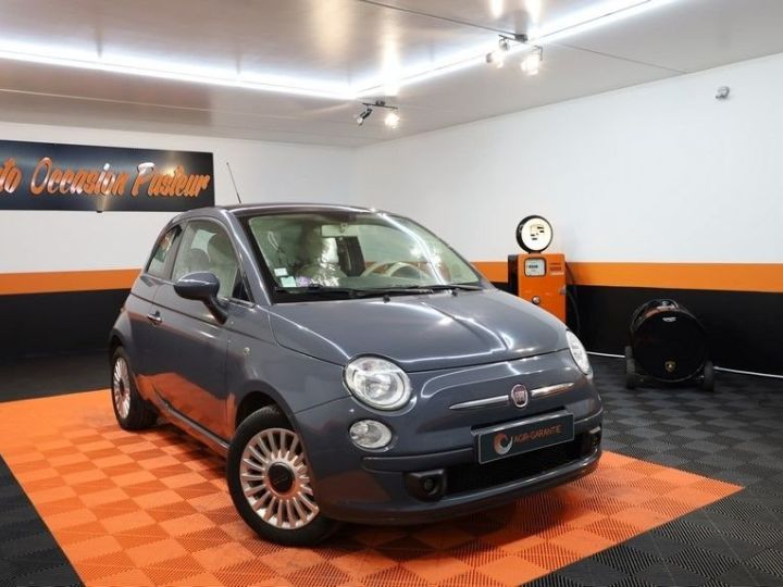 Fiat 500 1.2 8V 69CH LOUNGE Marron - 1