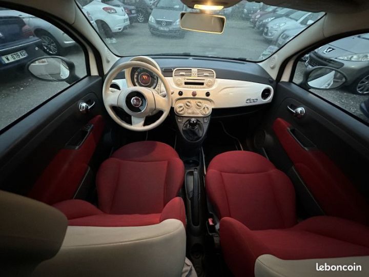 Fiat 500 1.2 8V 69CH S&S BI-COLOR ROUGE-BLANC  - 9