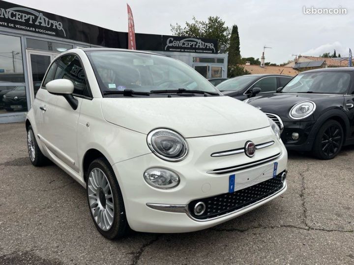 Fiat 500 1.2 lounge Blanc Occasion - 1