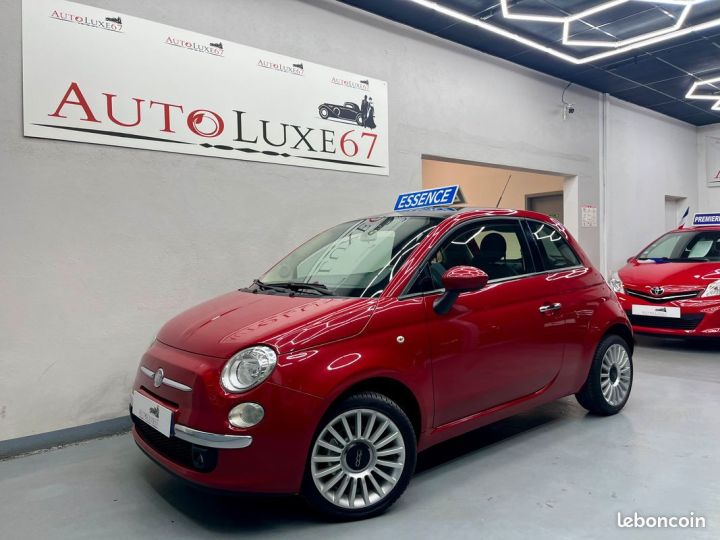 Fiat 500 1.2 Pop Style Toit Panoramique & Radar de recul Rouge - 1