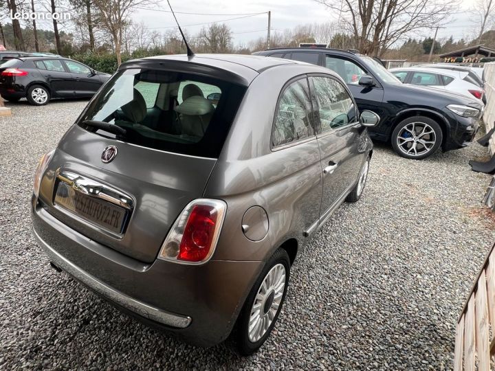 Fiat 500 1.2i 69CH Lounge Gris - 2