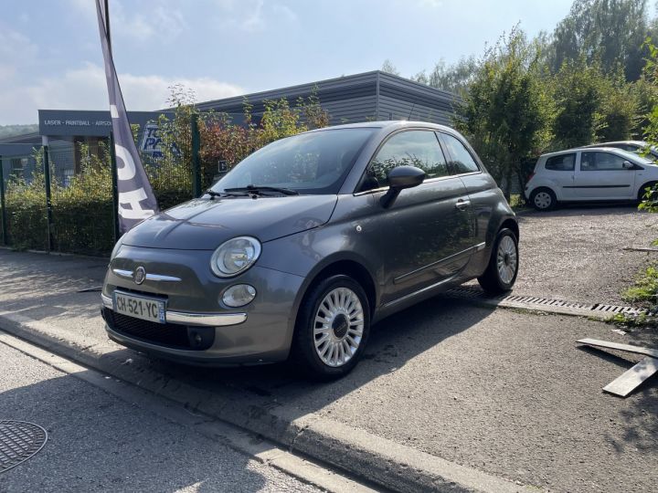 Fiat 500 1.2i 8V 69CV Gris Laqué - 1