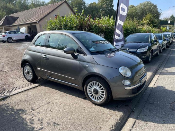 Fiat 500 1.2i 8V 69CV Gris Laqué - 3