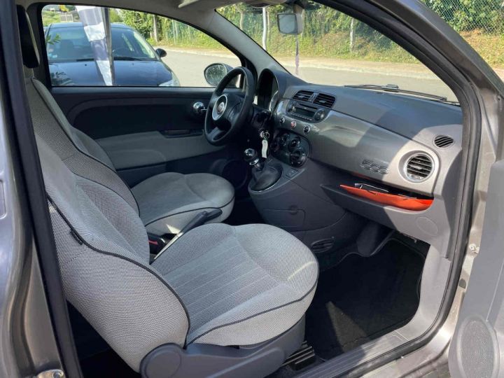 Fiat 500 1.2i 8V 69CV Gris Laqué - 5