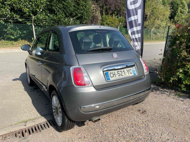 Fiat 500 1.2i 8V 69CV Gris Laqué - 11