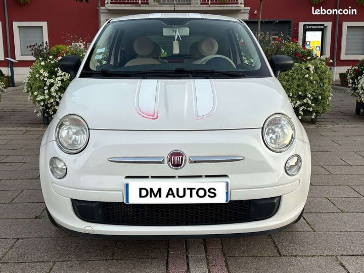 Fiat 500 1.3 Multijet 95ch DPF S&S POP 2011 DIESEL Blanc - 2