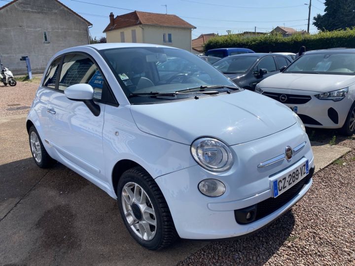 Fiat 500 1.4 16v 100ch Lounge BLEU CLAIR - 2