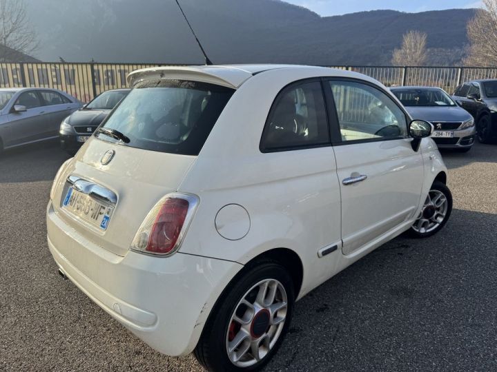 Fiat 500 1.4 16V 100CH SPORT Blanc - 3