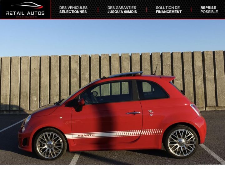 Fiat 500 Abarth 1.4 Turbo T-Jet 140ch BVA Rouge métallisé - 2