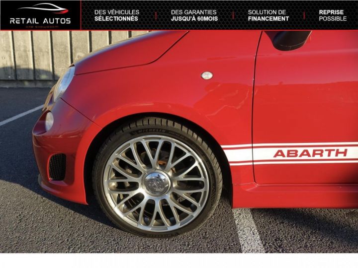 Fiat 500 Abarth 1.4 Turbo T-Jet 140ch BVA Rouge métallisé - 5