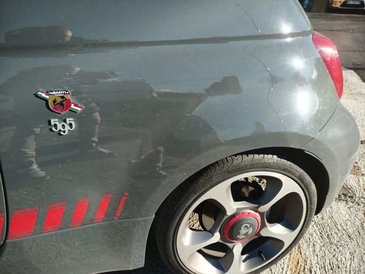 Fiat 500 ABARTH 595 1.4L T-JET 145CH SILENCIEUX AKRAPOVIC SERIE 4 Gris - 15