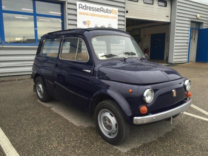 Fiat 500 AUTOBIANCHI Giardiniera (type 120)      Essence BLEU - 1