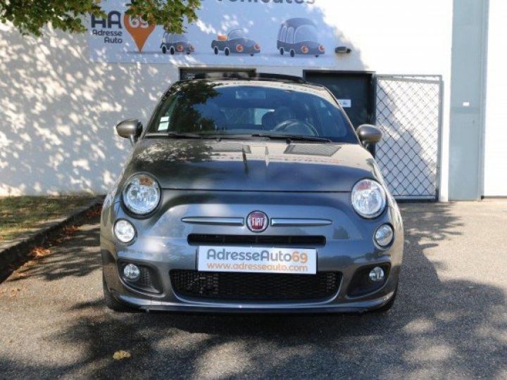 Fiat 500 CABRIOLET 0.9 8V 85 ch TwinAir S&S S Dualogic     Essence GRIS METAL - 3