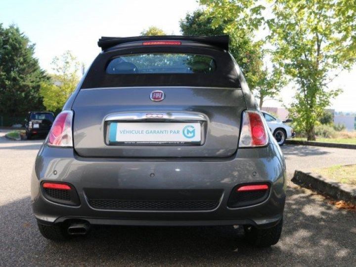 Fiat 500 CABRIOLET 0.9 8V 85 ch TwinAir S&S S Dualogic     Essence GRIS METAL - 22