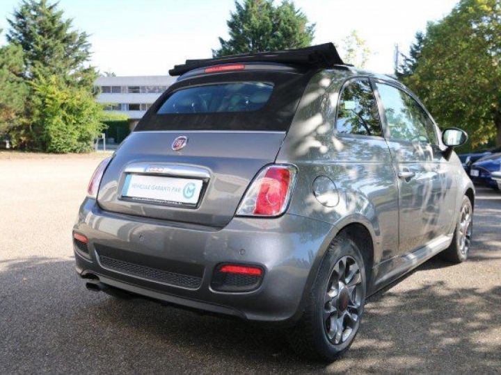 Fiat 500 CABRIOLET 0.9 8V 85 ch TwinAir S&S S Dualogic     Essence GRIS METAL - 25