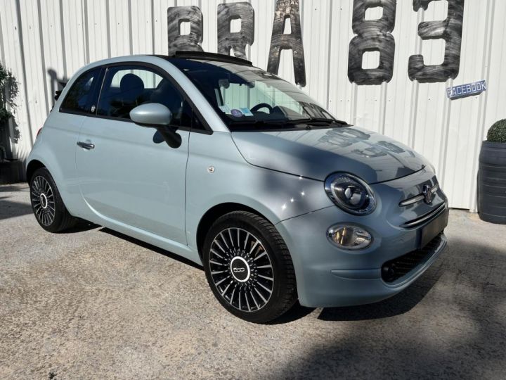 Fiat 500 FI AT 500C II (2) 1.0 70 BSG HYBRIDE LAUNCH EDITION Bleu clair - 1