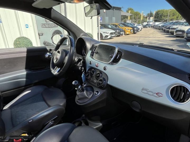 Fiat 500 FI AT 500C II (2) 1.0 70 BSG HYBRIDE LAUNCH EDITION Bleu clair - 13