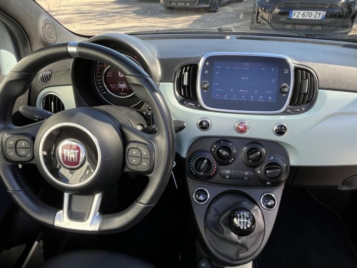 Fiat 500 FI AT 500C II (2) 1.0 70 BSG HYBRIDE LAUNCH EDITION Bleu clair - 14