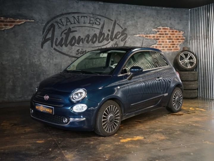 Fiat 500 Fiat 500 Série 4 1.2 85ch Dualogic lounge BLEU - 1