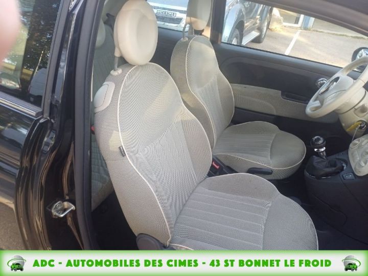 Fiat 500 II 1.4 16V 100cv S&S LOUNGE BV6 Noir - 13