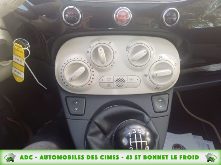 Fiat 500 II 1.4 16V 100cv S&S LOUNGE BV6 Noir - 20