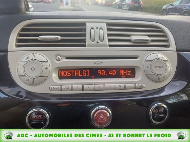 Fiat 500 II 1.4 16V 100cv S&S LOUNGE BV6 Noir - 21