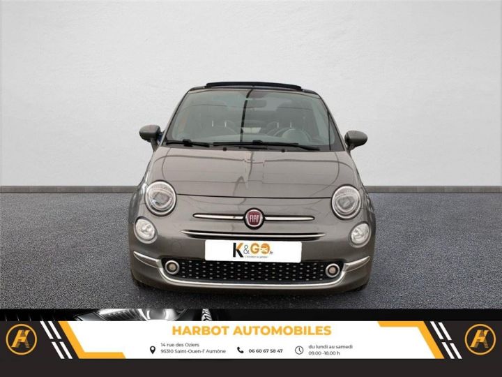 Fiat 500 ii C 1.2 69 ch s/s dualogic star GRIS - 2