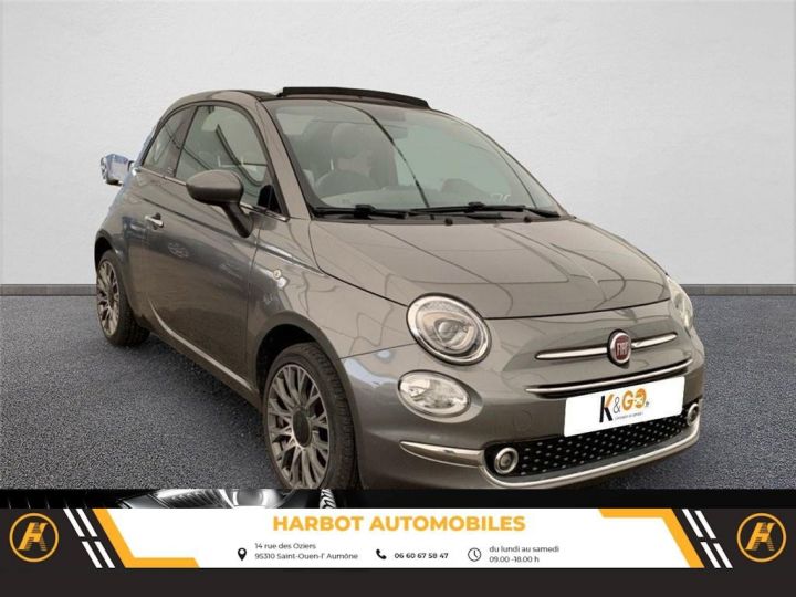 Fiat 500 ii C 1.2 69 ch s/s dualogic star GRIS - 3