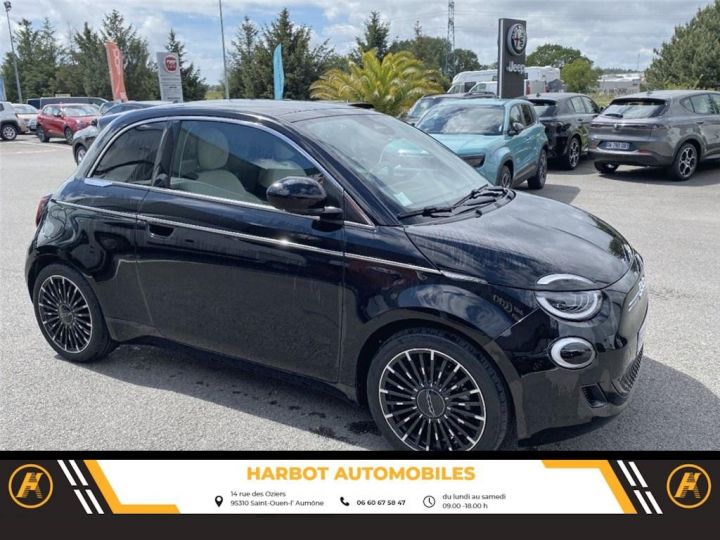 Fiat 500 iii E 118 ch la prima Noir, Métallisé, Onyx Black - 3