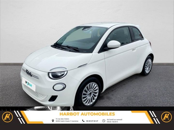 Fiat 500 iii E 95 ch action Blanc, Bossanova White - 1