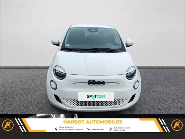 Fiat 500 iii E 95 ch action Blanc, Bossanova White - 2