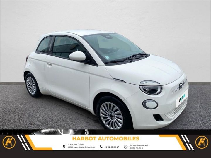 Fiat 500 iii E 95 ch action Blanc, Bossanova White - 3