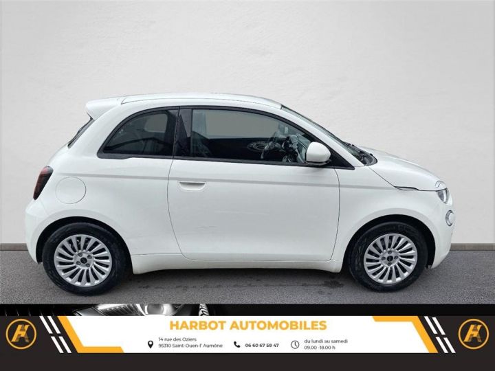 Fiat 500 iii E 95 ch action Blanc, Bossanova White - 4