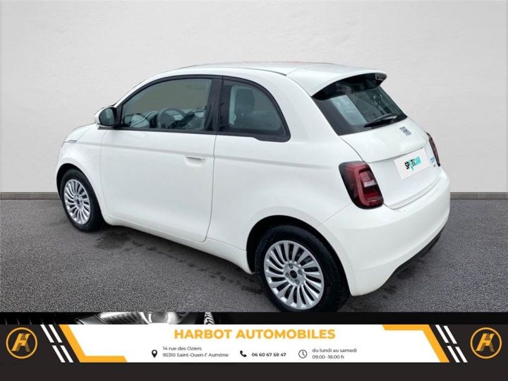 Fiat 500 iii E 95 ch action Blanc, Bossanova White - 7