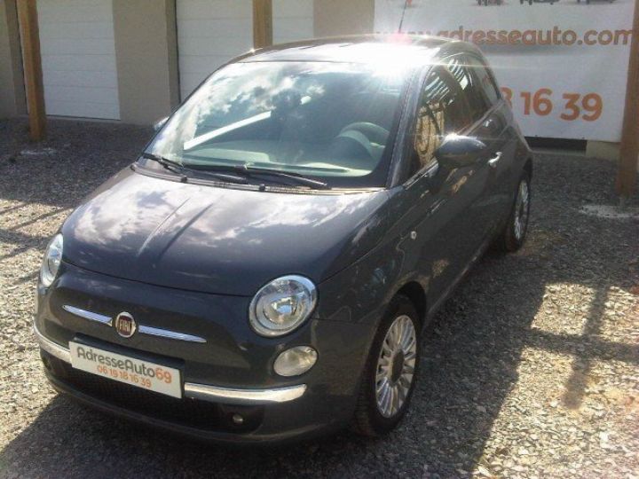 Fiat 500 LOUNGE 1.2 16V     Essence GRIS FONCE - 3