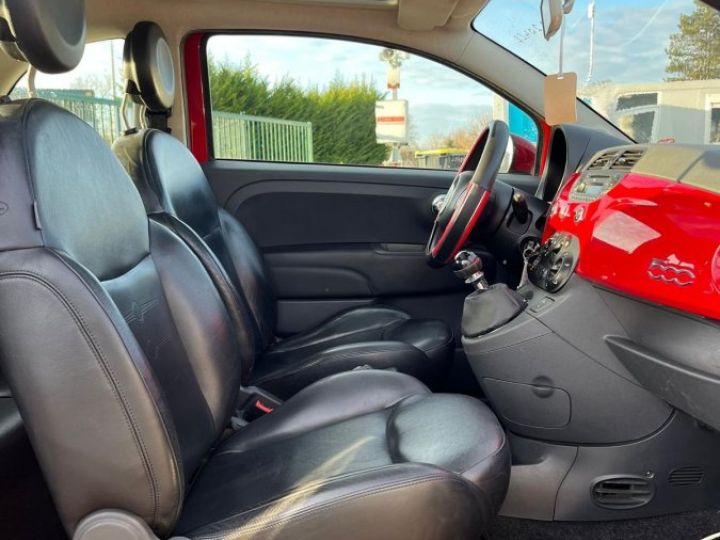 Fiat 500  LOUNGE 1.2 69CH 8CH FISCAUX ROUGE - 5