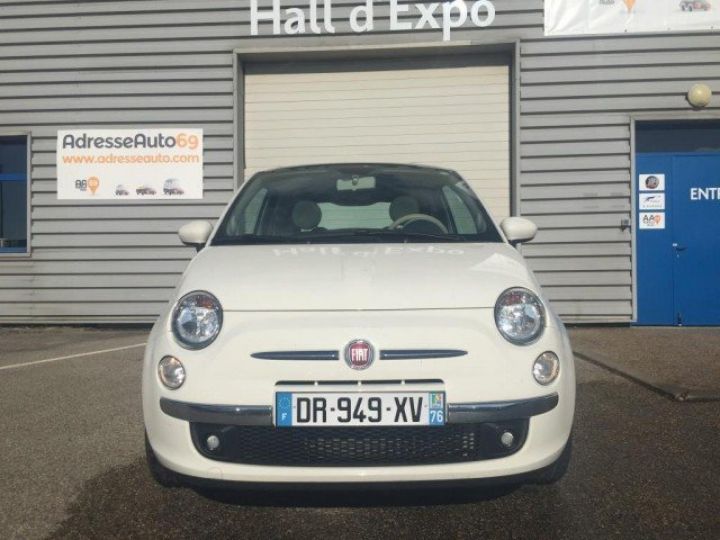 Fiat 500 LOUNGE 1.2 8V 69CV     Essence BLANCHE - 2