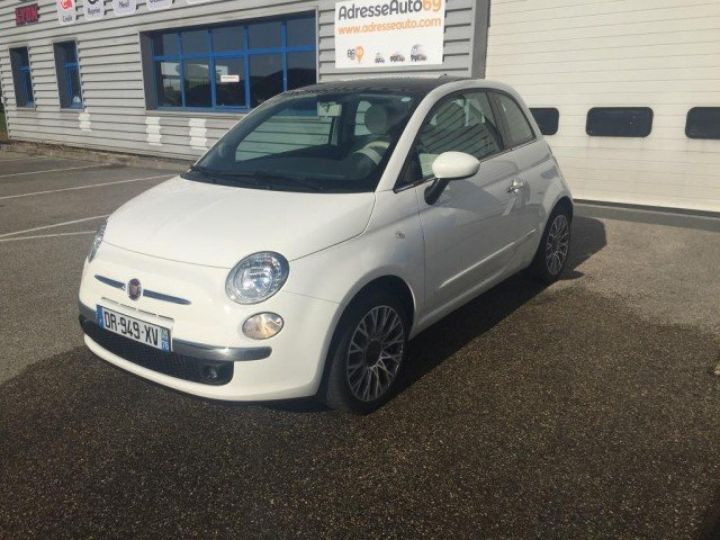 Fiat 500 LOUNGE 1.2 8V 69CV     Essence BLANCHE - 3