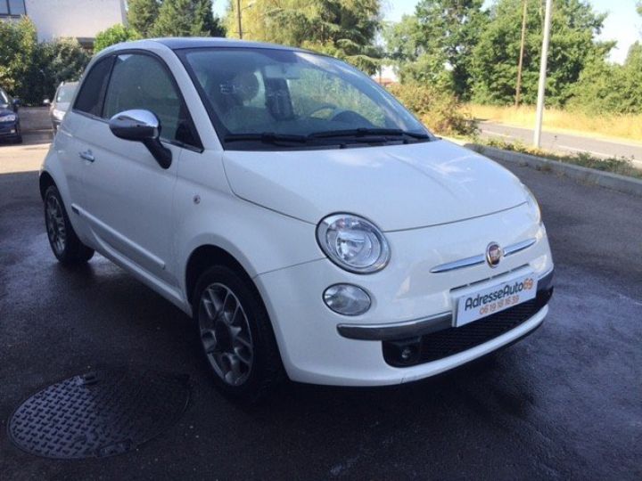 Fiat 500 LOUNGE 1.4 16V 100 CV      Essence BLANC - 2