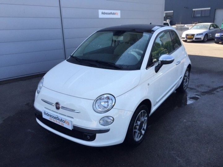 Fiat 500 LOUNGE 1.4 16V 100 CV      Essence BLANC - 4