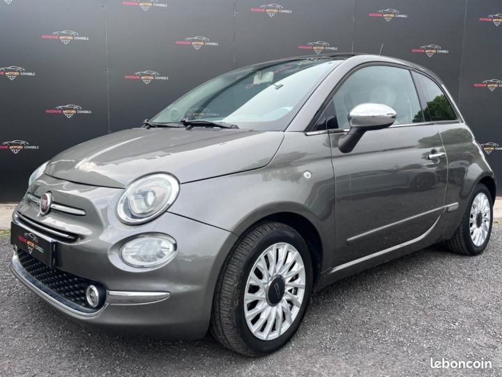 Fiat 500 MY17 1.2 69CH LOUNGE Gris - 1