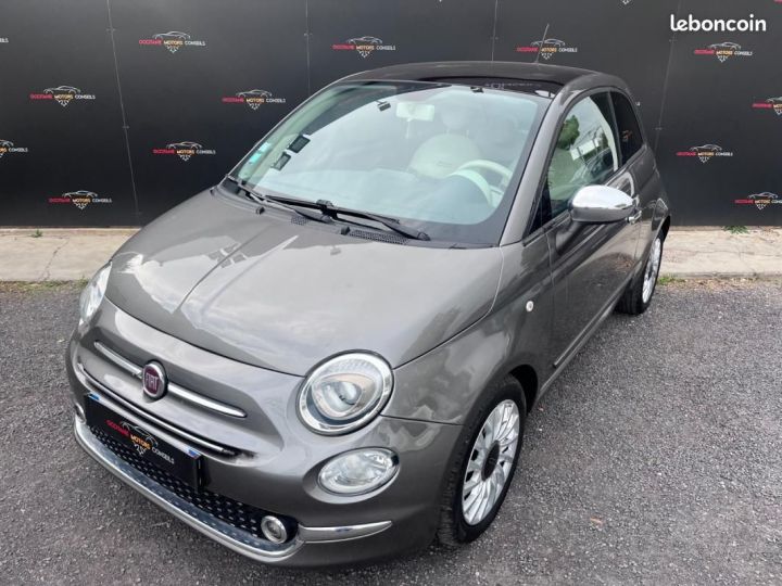 Fiat 500 MY17 1.2 69CH LOUNGE Gris - 2